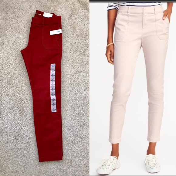 old navy pixie chinos